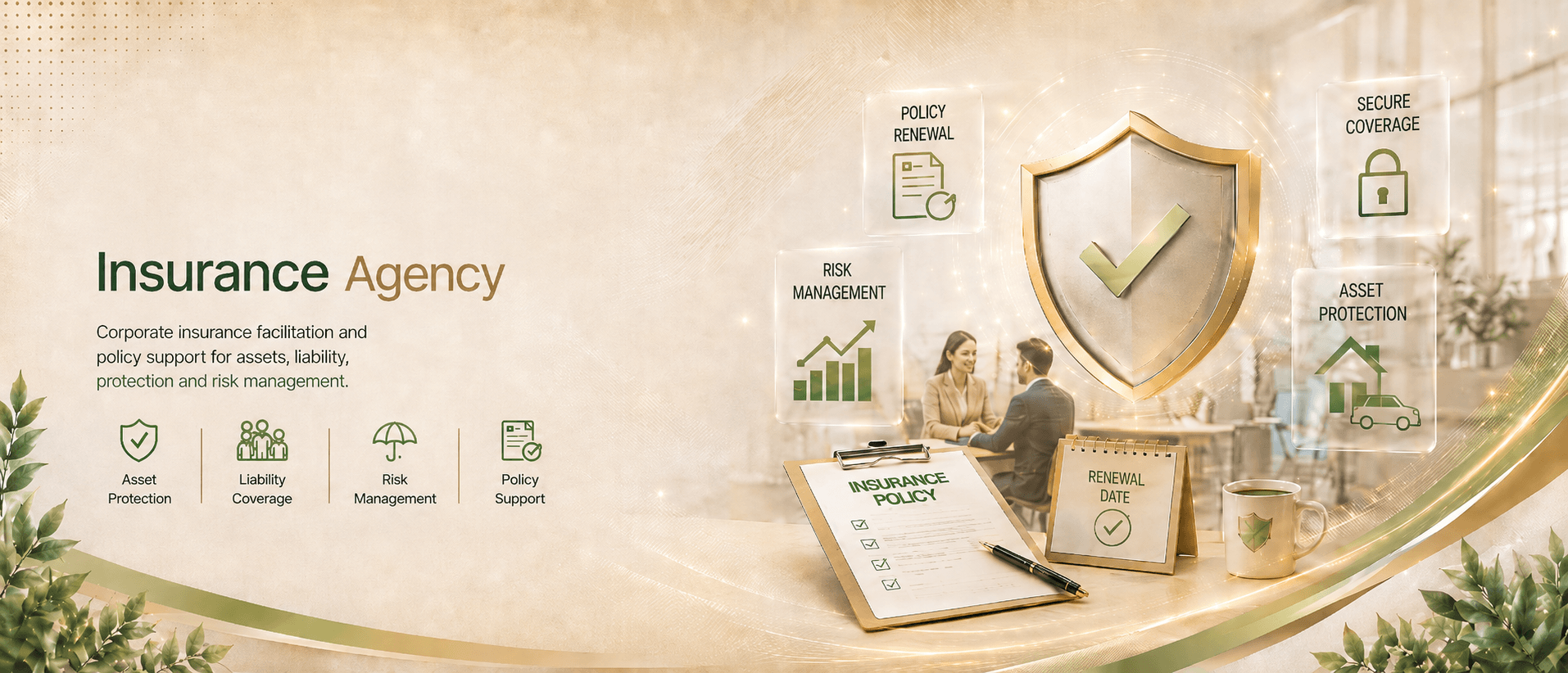 Infrastructure, Logistics and Operational Support service overview.